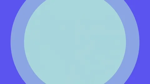 Light and dark blue circular shape pop-up transition background Видео 297197776