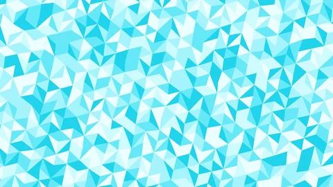 Light and dark blue triangular shapes form a dynamic geometric mosaic filling Stockillustratie