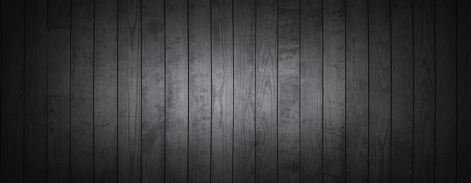 Light and dark grey painted natural wood with grains for background, banner and Stock Photos