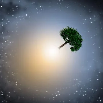 Light and earth elements Stock-Illustration