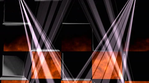 Light and fire. Wall of Fire. Background Stock Footage 53138308