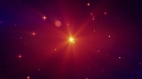 Light and flying particles red loop background Stock Footage 22439644