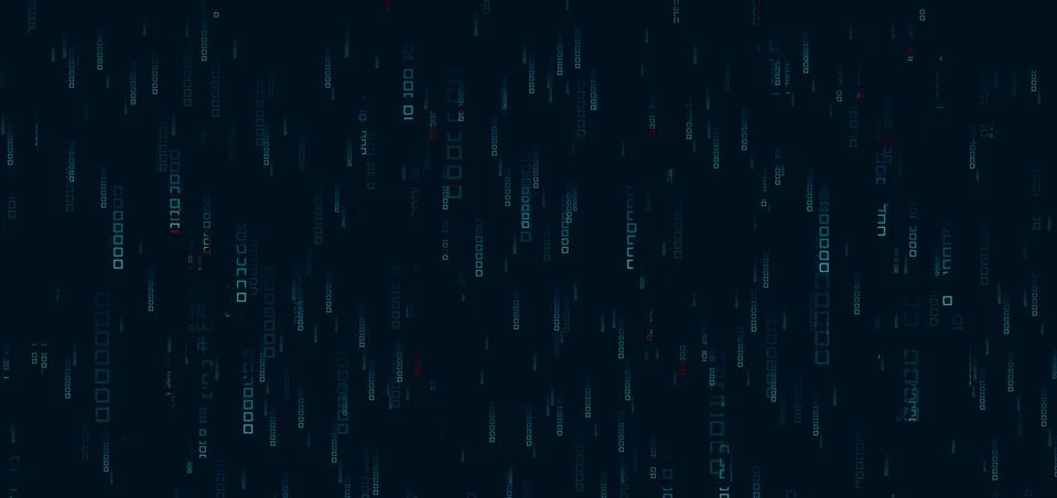 Light and gradient square pattern Move quickly on a dark background Modern te Stock Illustration