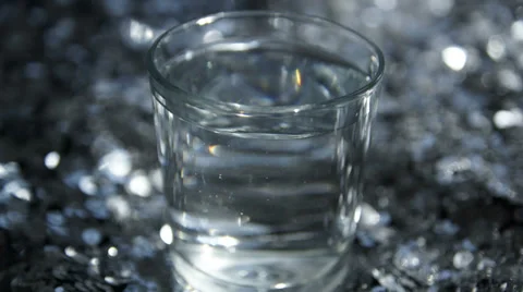 Light and reflections on water and metallic texture Timelapse sequence Stock Footage 38604367