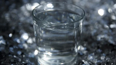 Light and reflections on water and metallic texture Timelapse sequence Stock Footage 38628082