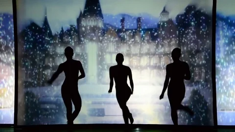 Light and shade, based on great Gatsby. Stock Footage 70355514