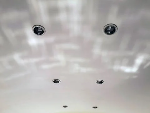 Light and shade on the ceiling Stock Photos