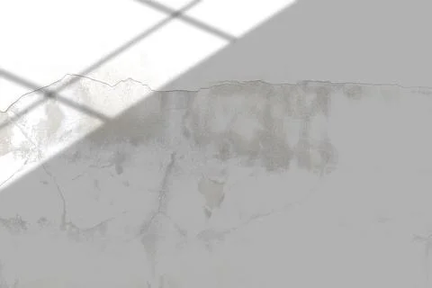 Light and shadow concept on gray cement floor Stock Photos