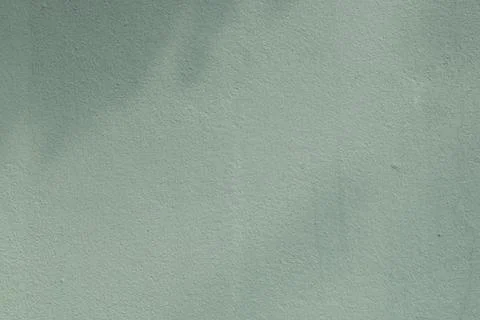 Light and shadow on a green wall Stock Photos
