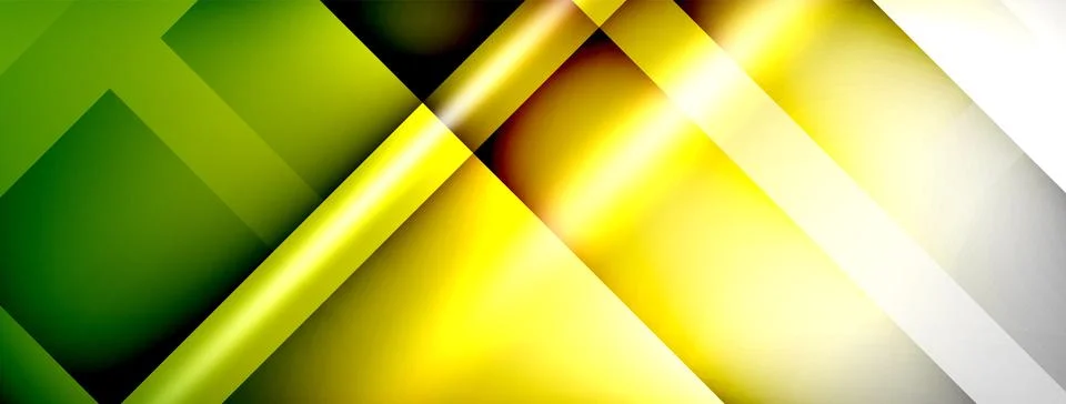 Light and shadow squares and lines abstract background 스톡 일러스트