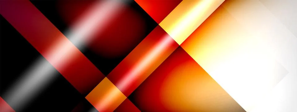 Light and shadow squares and lines abstract background 스톡 일러스트