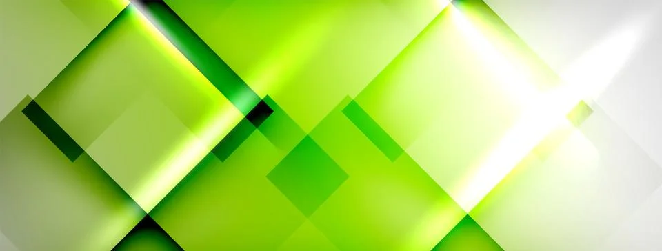 Light and shadow squares and lines abstract background 스톡 일러스트