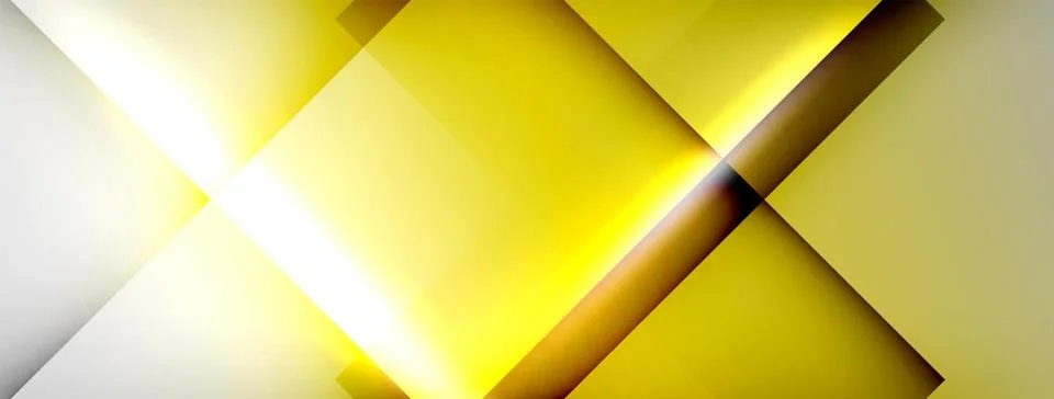 Light and shadow squares and lines abstract background 스톡 일러스트