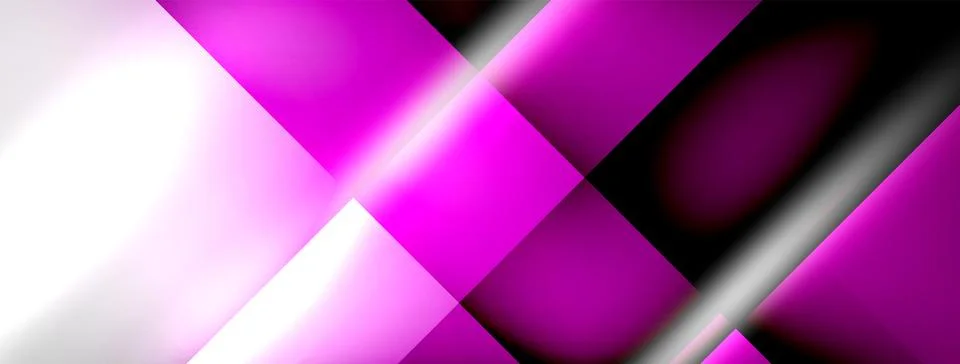 Light and shadow squares and lines abstract background 스톡 일러스트