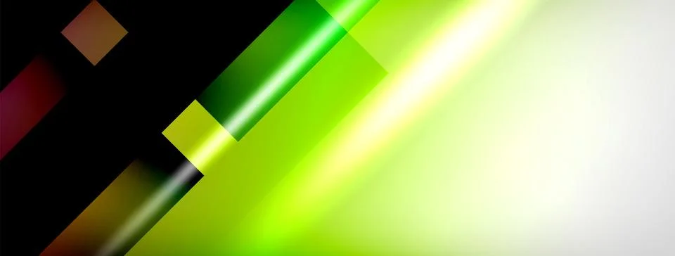 Light and shadow squares and lines abstract background 스톡 일러스트