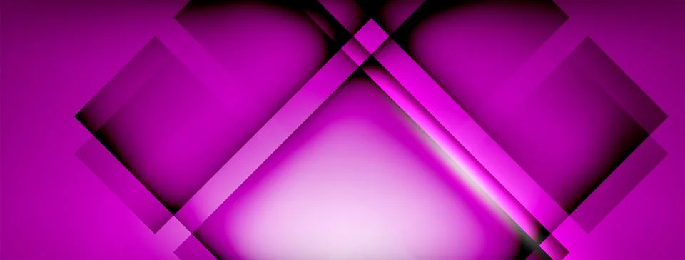 Light and shadow squares and lines abstract background Ilustración de archivo