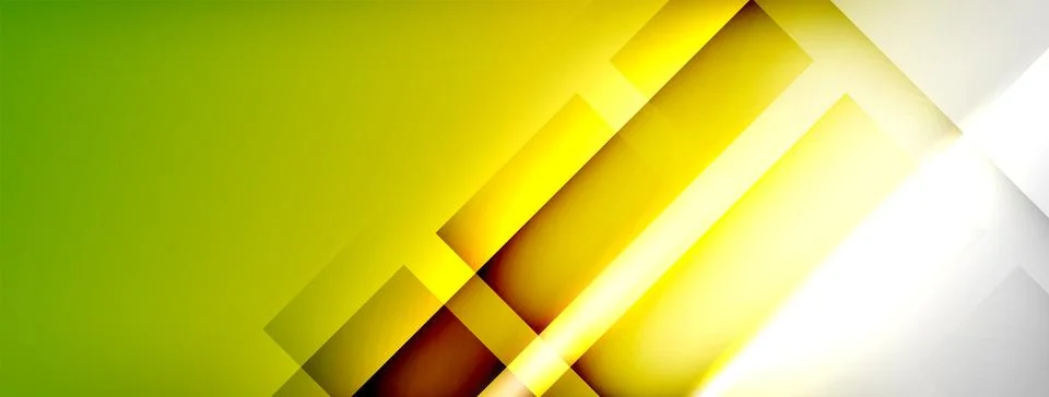 Light and shadow squares and lines abstract background 스톡 일러스트