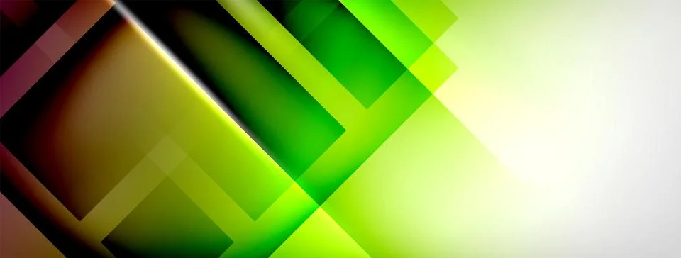 Light and shadow squares and lines abstract background 스톡 일러스트