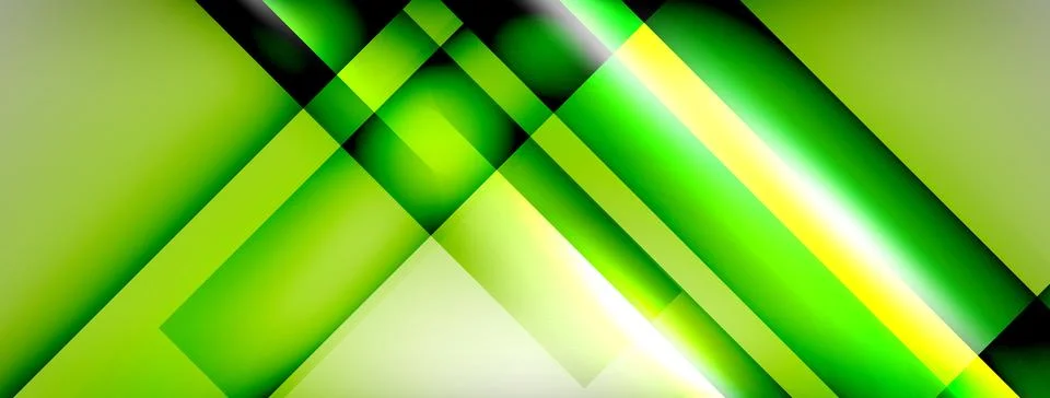 Light and shadow squares and lines abstract background Ilustración de archivo
