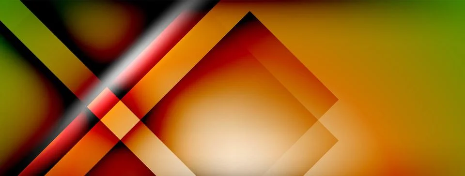 Light and shadow squares and lines abstract background 스톡 일러스트