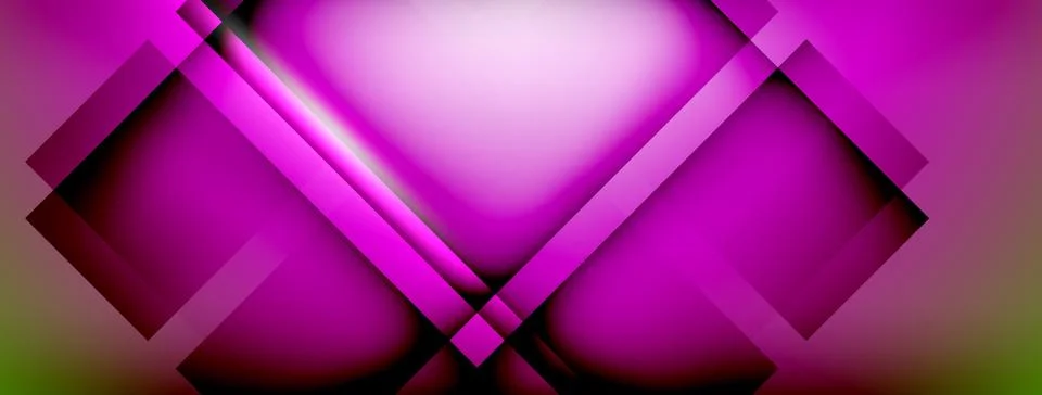 Light and shadow squares and lines abstract background 스톡 일러스트