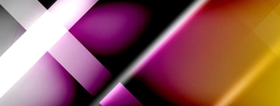 Light and shadow squares and lines abstract background 스톡 일러스트