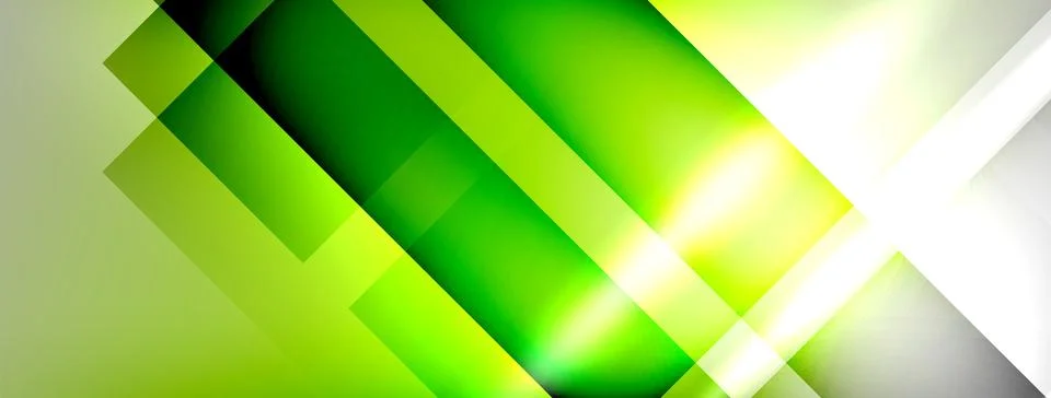 Light and shadow squares and lines abstract background Ilustración de archivo