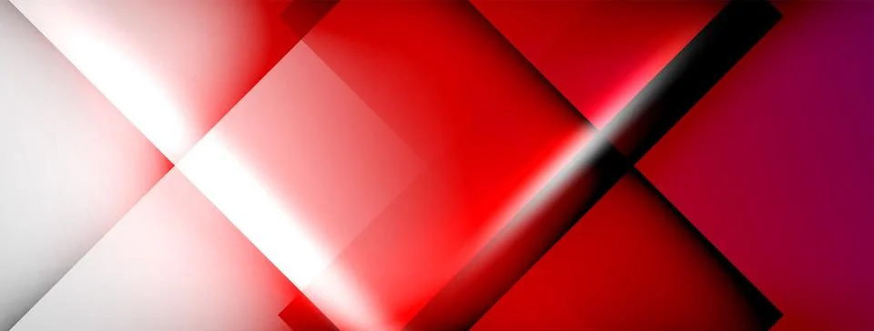 Light and shadow squares and lines abstract background Ilustración de archivo