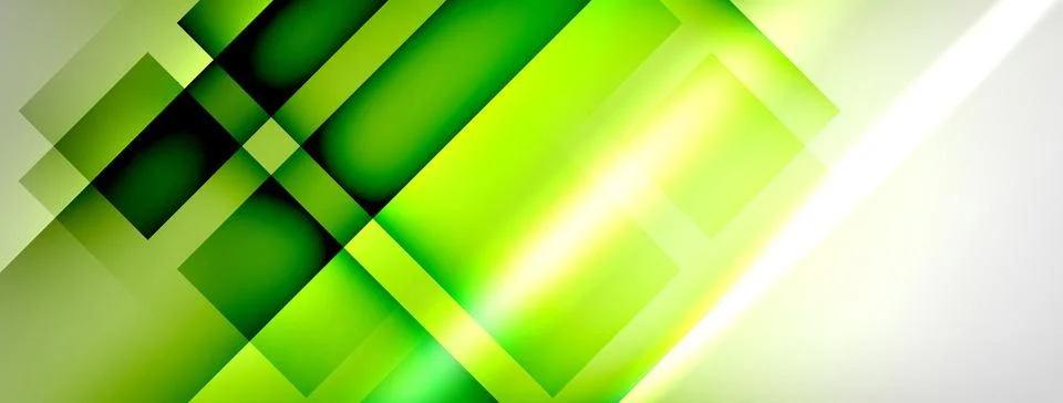 Light and shadow squares and lines abstract background 스톡 일러스트