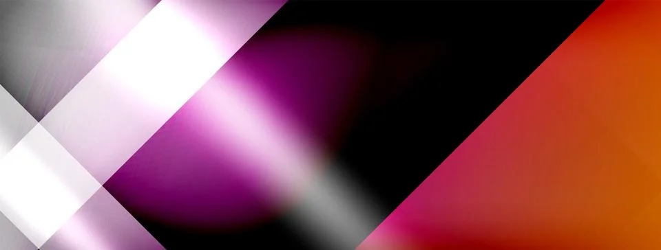 Light and shadow squares and lines abstract background Ilustración de archivo