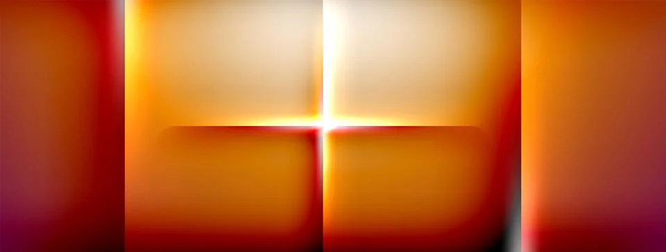 Light and shadow squares and lines abstract background Stock Illustration