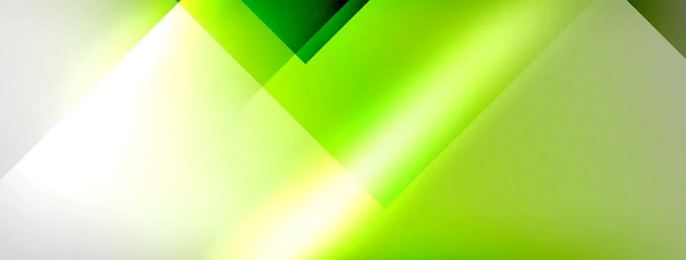 Light and shadow squares and lines abstract background Stock Illustration