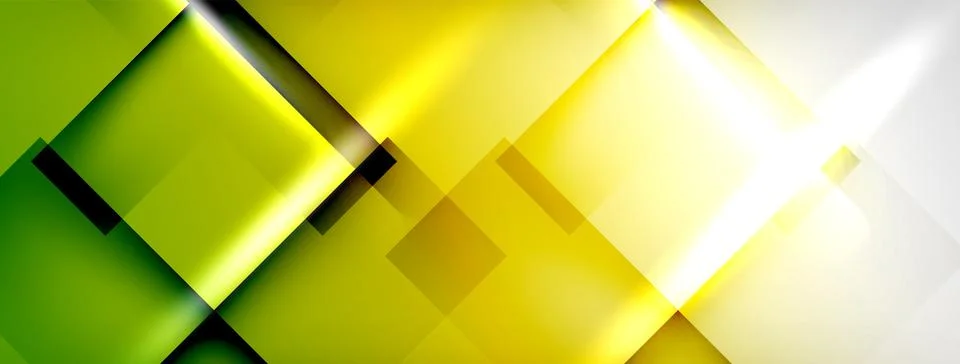 Light and shadow squares and lines abstract background 스톡 일러스트