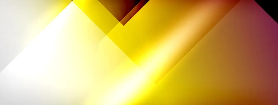 Light and shadow squares and lines abstract background Stock Illustration