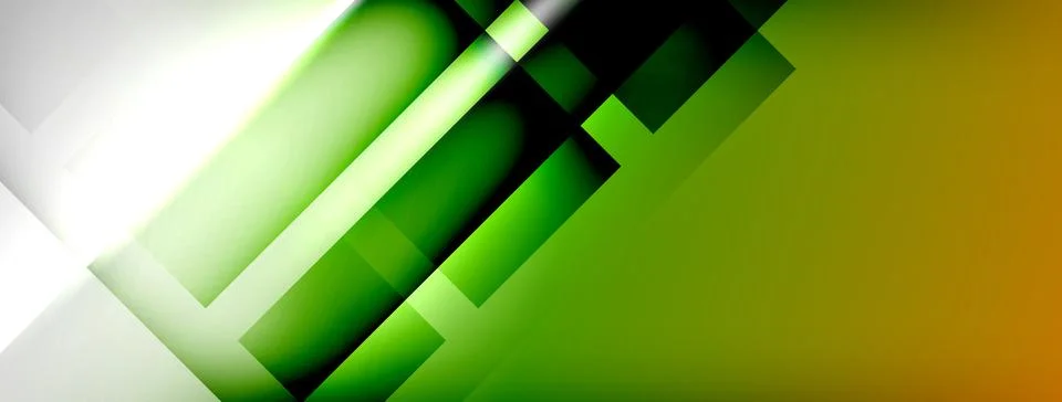 Light and shadow squares and lines abstract background 스톡 일러스트