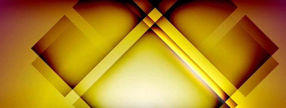 Light and shadow squares and lines abstract background 스톡 일러스트