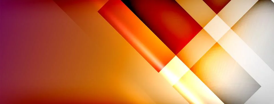 Light and shadow squares and lines abstract background 스톡 일러스트