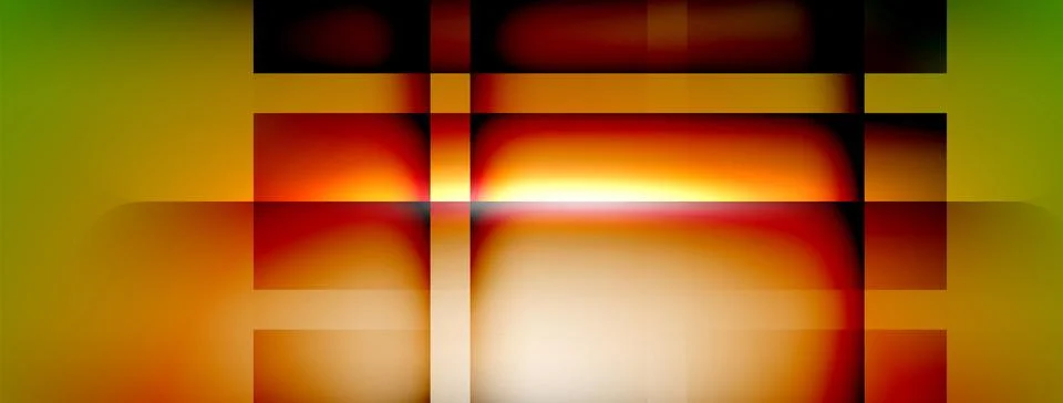 Light and shadow squares and lines abstract background 스톡 일러스트
