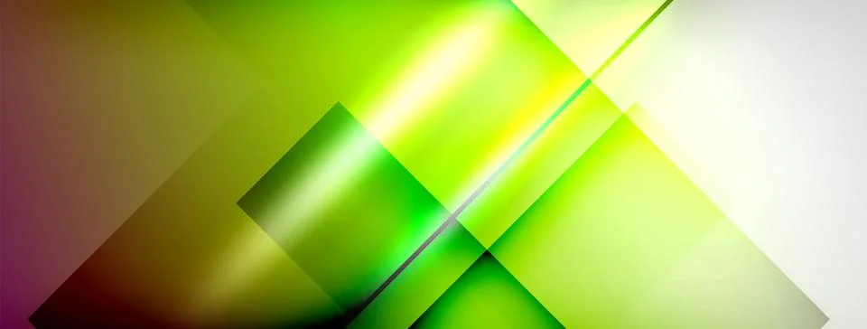 Light and shadow squares and lines abstract background 스톡 일러스트