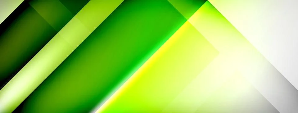 Light and shadow squares and lines abstract background Stock Illustration