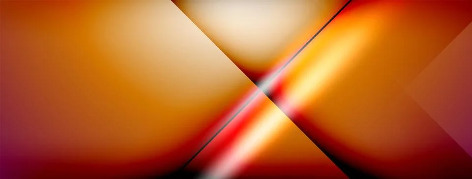 Light and shadow squares and lines abstract background Stock Illustration