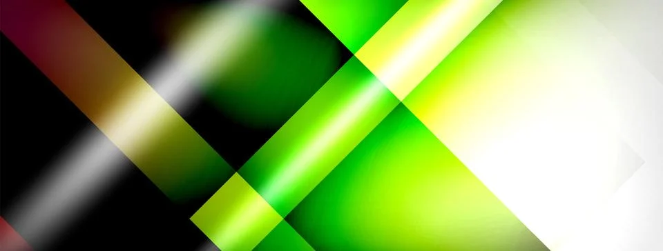 Light and shadow squares and lines abstract background 스톡 일러스트