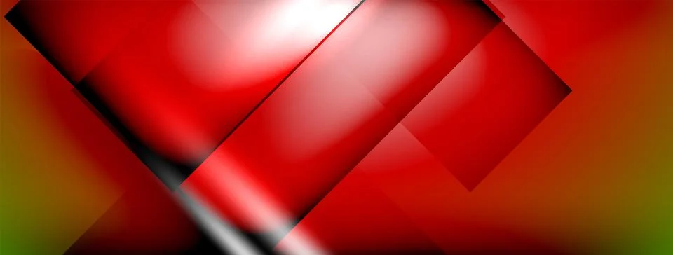Light and shadow squares and lines abstract background 스톡 일러스트