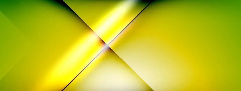 Light and shadow squares and lines abstract background Stock Illustration