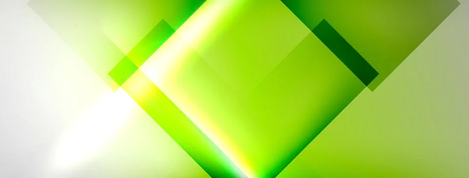Light and shadow squares and lines abstract background Illustrazione stock
