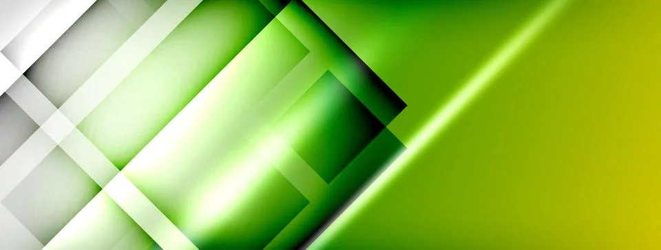 Light and shadow squares and lines abstract background Ilustración de archivo