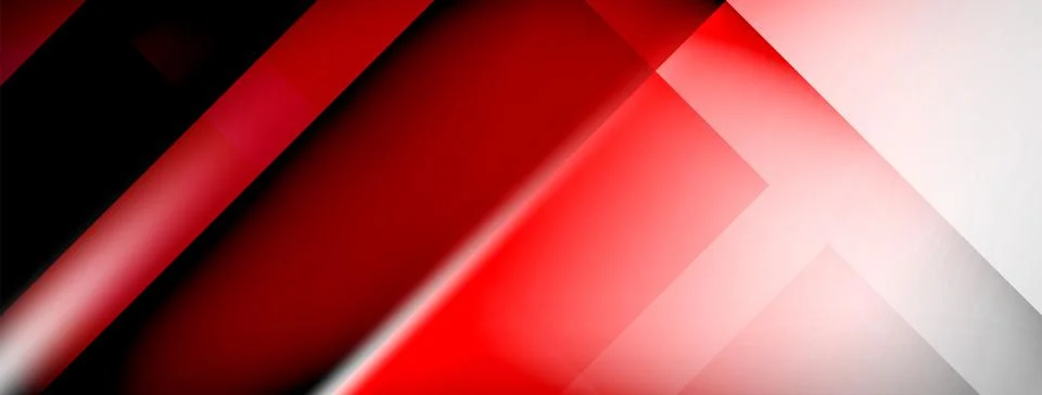Light and shadow squares and lines abstract background Illustrazione stock