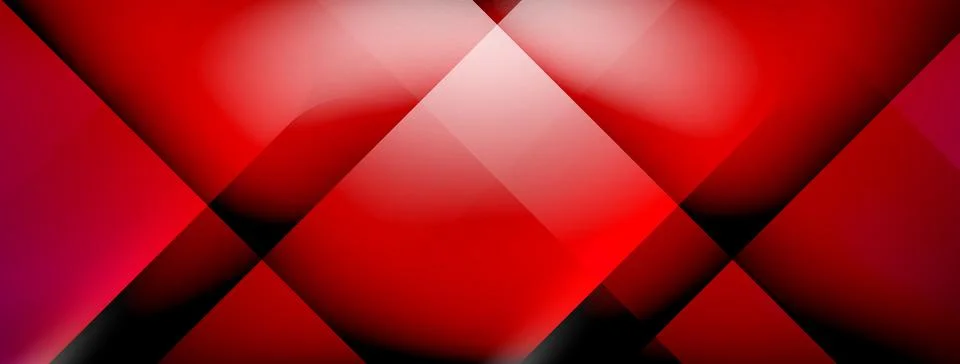 Light and shadow squares and lines abstract background Illustrazione stock