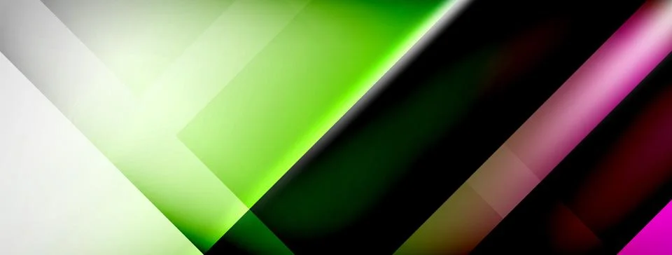 Light and shadow squares and lines abstract background 스톡 일러스트