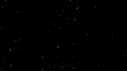 Light and small sized droplets of rain, falling on an isolated background Stock Footage 126155624